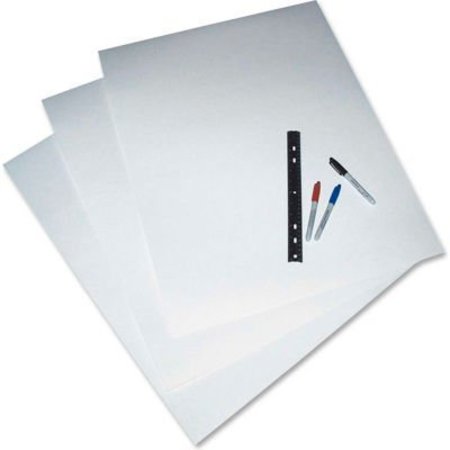 PACON CORPORATION Pacon® 4-Ply Poster Board, 22"W x 28"H, White, 25/Carton 104159